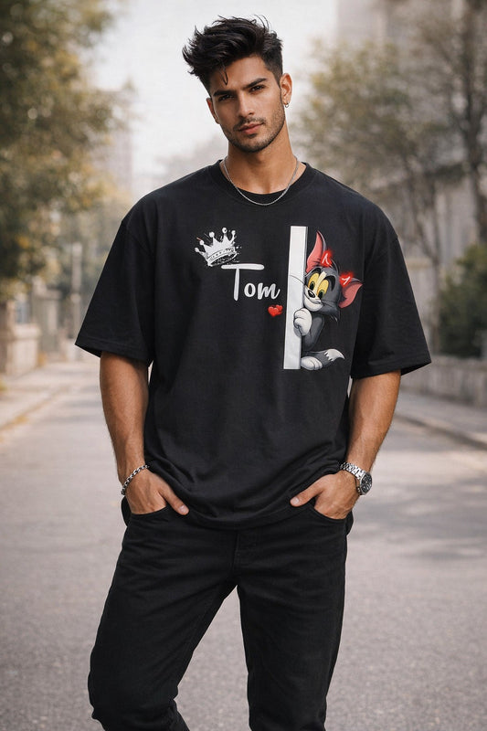 Tom & Jerry Oversize Vibes Tee