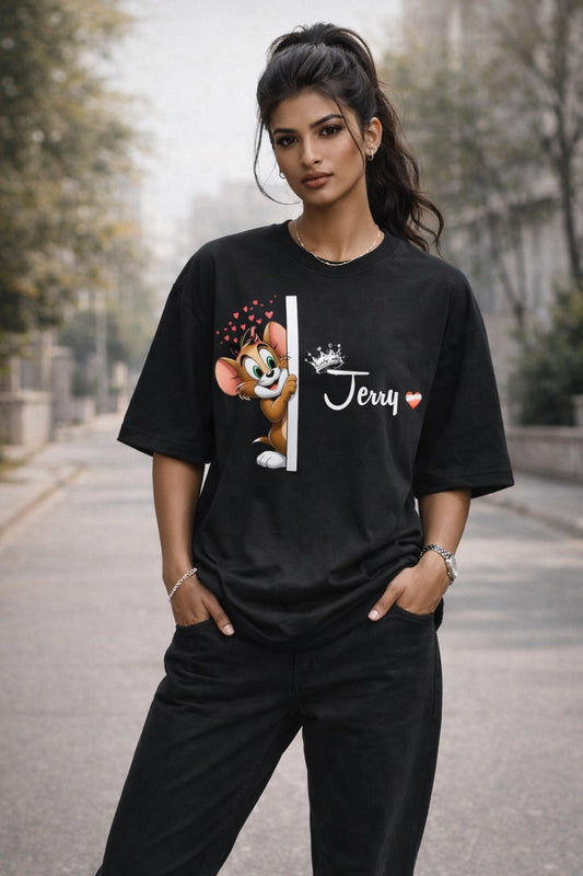 Tom & Jerry Oversize Vibes Tee